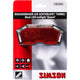 Simson battery luggage rack rear light tunnel 3 LED car