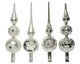 Decoris pico cristal plata 31cm