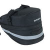 Bacina de silla de montar Basil Mada - Compact, negro, 1L, velcro, accesorio para bicicletas