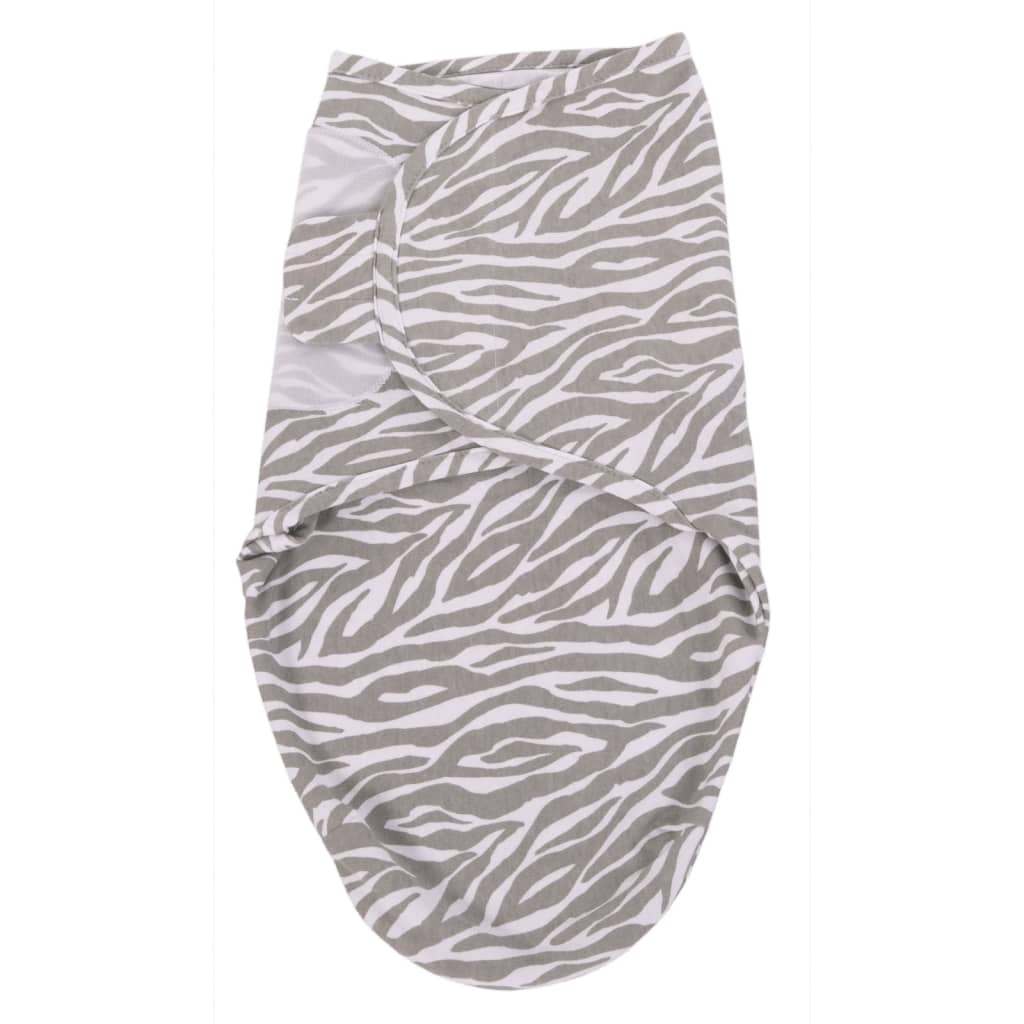 Bo Jungle Bo envolviendo mar tigre estampado s gris y blanco