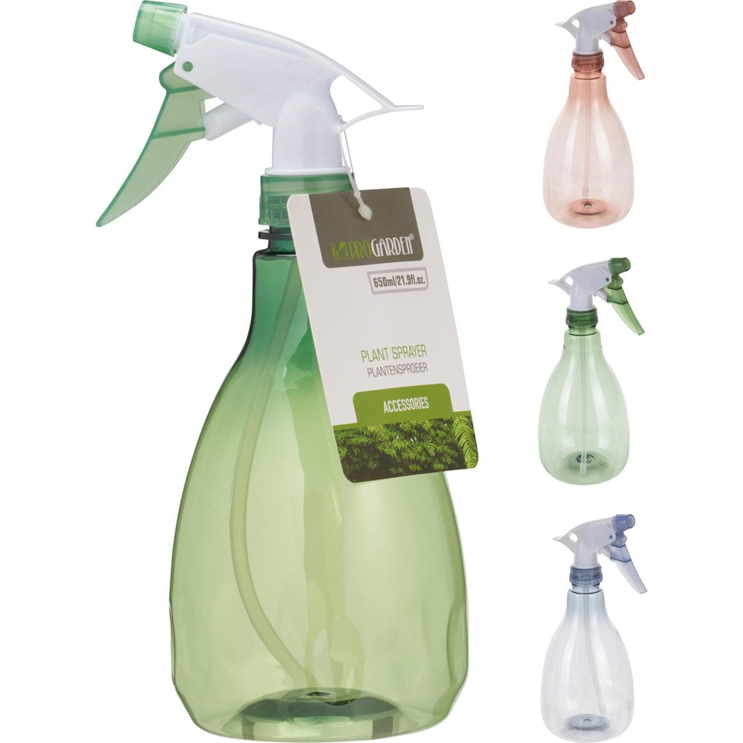Flacone spray da giardino Pro, 650 ml, i colori possono variare, 1 pezzo
