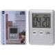 Eccellente timer da cucina per casalinghi 70x55x10mm argento