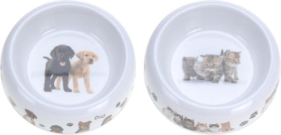 Ciotola per cibo per cani o gatti collezione cani ø16cm