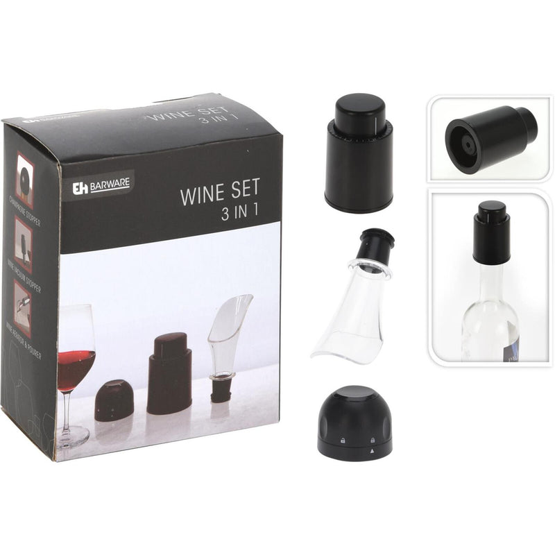 Excellent houseware wijnset 3-in-1