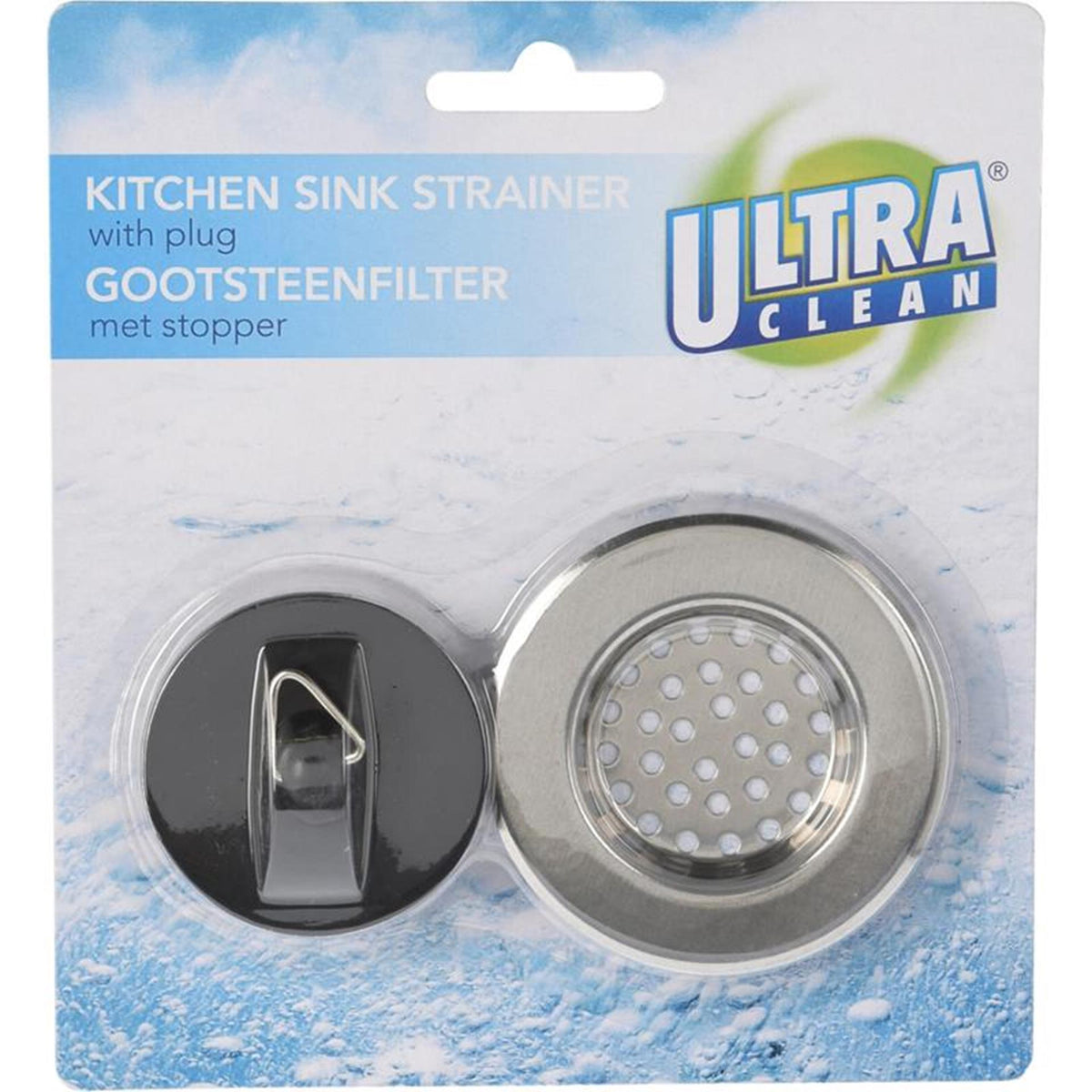 Excellent houseware sink strainer with stopper on card