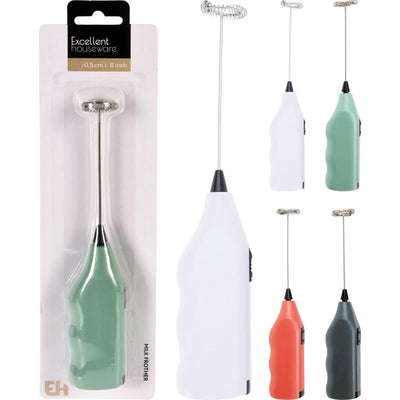 Excellent houseware melkopschuimer op batterij