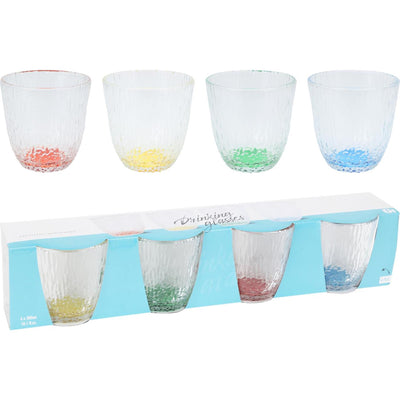Eccellente set di bicchieri per casalinghi da 4 pezzi da 300 ml