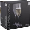 Atmos fera set bicchieri champagne 6 pezzi 190ml