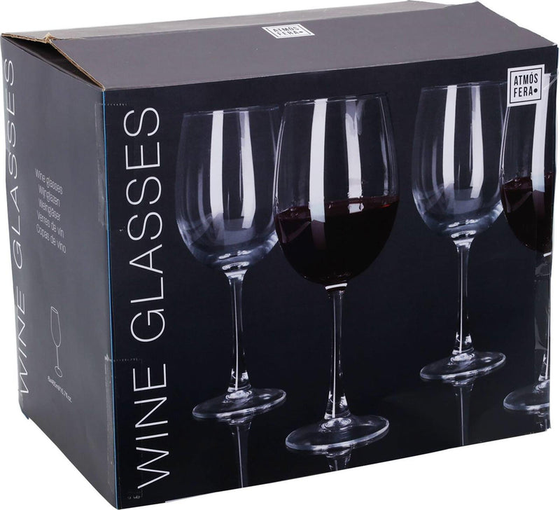 Atmos fera wijnglazenset rode wijn 6-delig 465ml