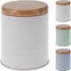 Excellent houseware voorraadblik rond ã˜8,5xh10,5cm