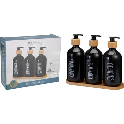 Bathroom solutions badkamer set van 3 flessen 500ml