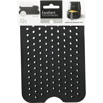 Friggitrice ad aria Z1 silicone opaco 21x13 cm nero