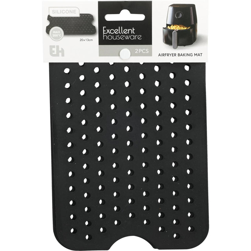 Friggitrice ad aria Z1 silicone opaco 21x13 cm nero