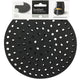 Eccellente friggitrice per casalinghi in silicone opaco ø19,4 cm nero
