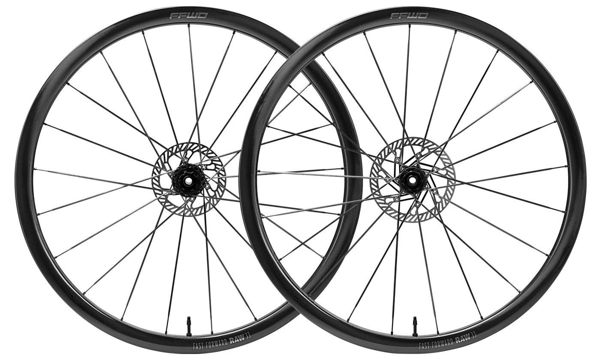 Shimano ffwd wheelset raw33 ffc 33mm glossy 12mm ta