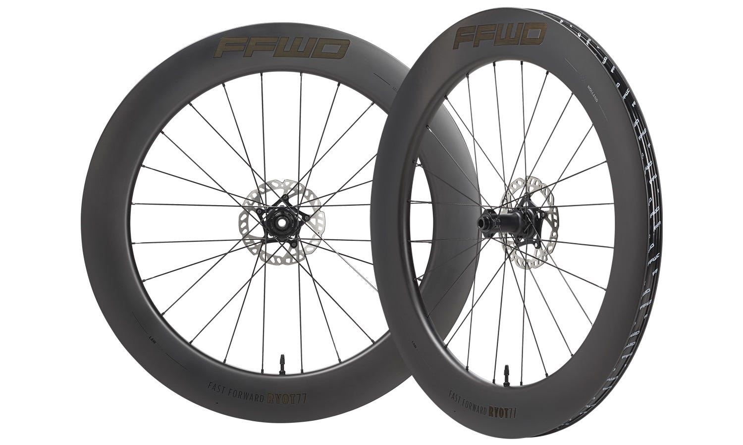 Coppia ruote Sram ffwd ryot 77 ffc ffwd mozzo 24 24h n calibro 2:1 xdr