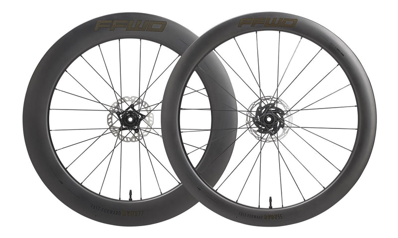 Set di ruote Sram ffwd ryot combo 55 77 mozzo ffwd 24 24h n calibro 2:1 xdr