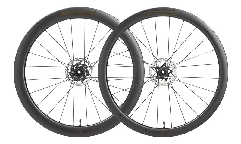 Coppia ruote Shimano ffwd ryot combo 44 55 mozzo ffwd 24 24h n calibro 2:1