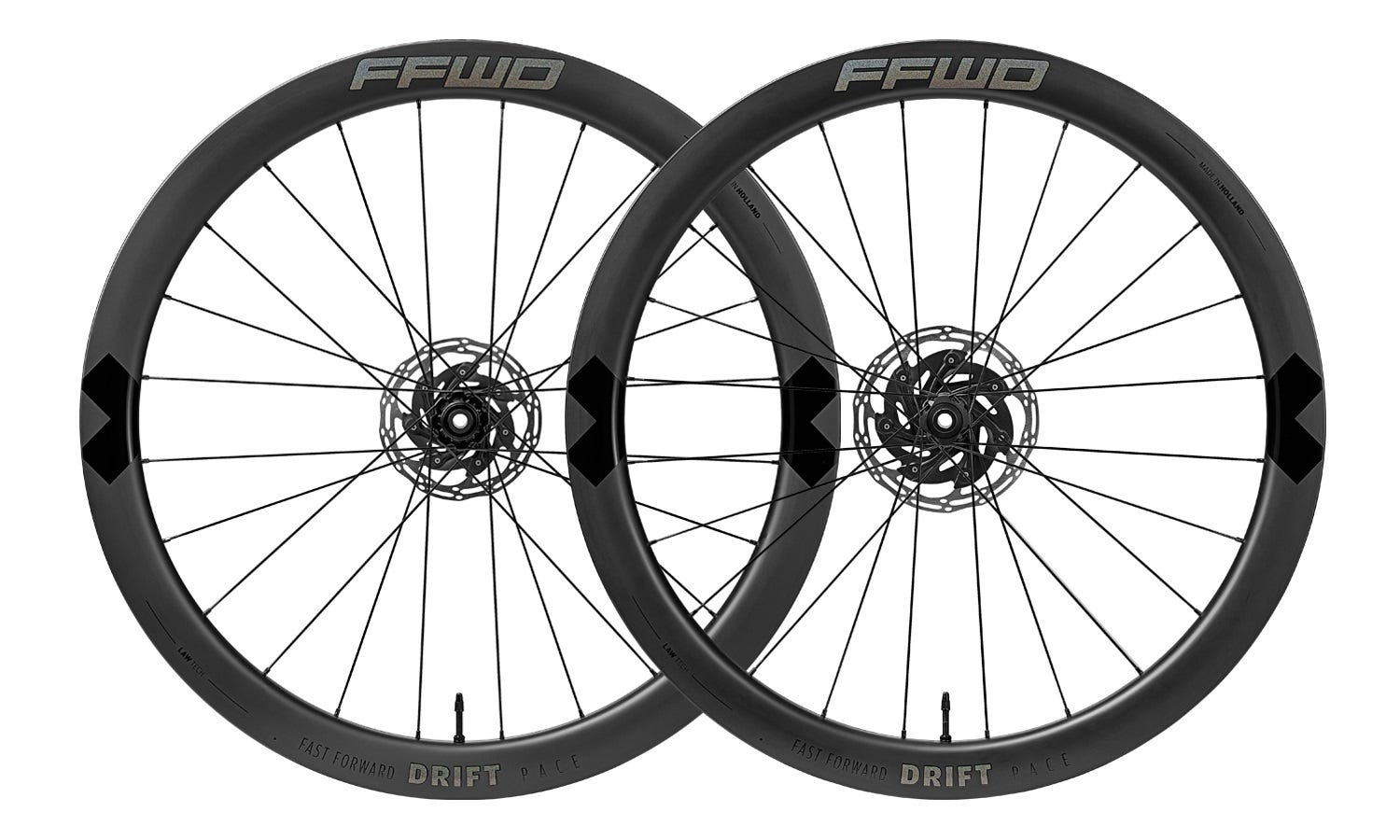 Set di ruote Shimano ffwd drift pace fcc 48mm n gage mozzo micro spline