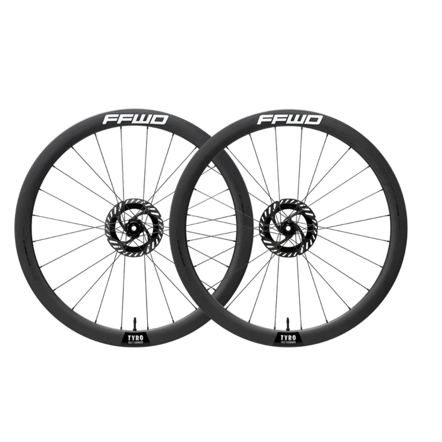 Coppia ruote Ffwd tyro v3 fcc 45mm 12mm disco 12v micro spline
