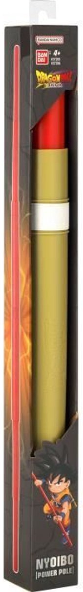 Bandai - dragon ball daima - bastón mágico 120 cm - nyoibo power pole dragon ball daima - licencia oficial dragon ball - accesorio disfraz juego de rol manga - juguetes para niños a partir de 4 años - 37266
