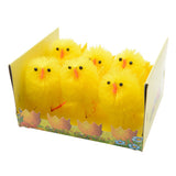 Paas kip chenille 6 stuks | 6 stuks - afbeelding 1