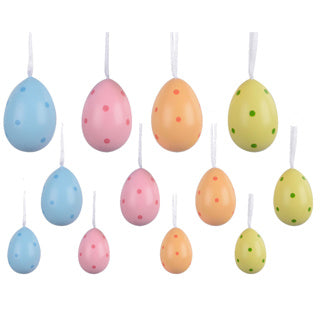 Miscela di polistirolo per uova di Pasqua | 6 pezzi