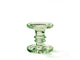 Ambiente kaarshouder glas groot green ã˜11xh11cm