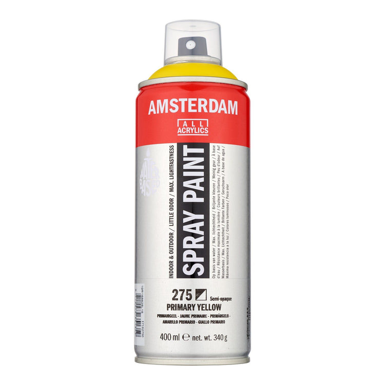 Amsterdam all acrylics amsterdam • spray paint primairgeel 275 400ml