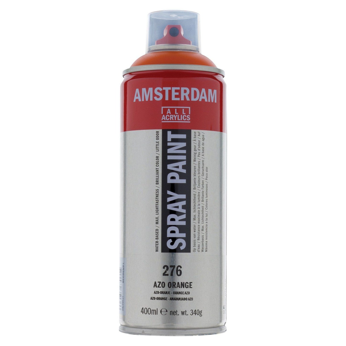 Amsterdam todos los acrílicos amsterdam • pintura en aerosol naranja azo 276 400ml
