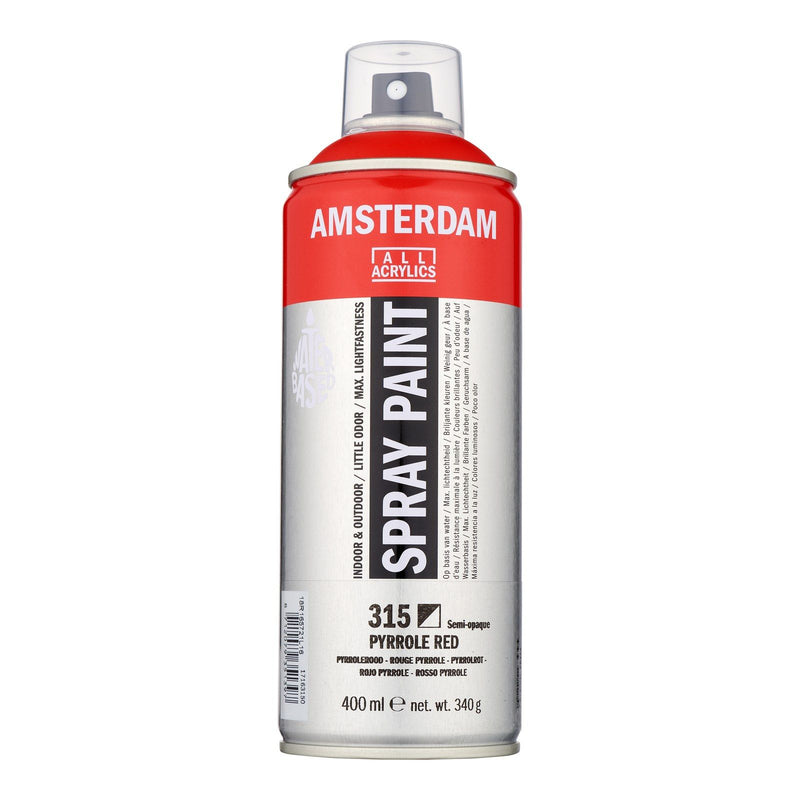 Amsterdam todos los acrílicos amsterdam • pintura en aerosol rojo pirrol 315 400ml