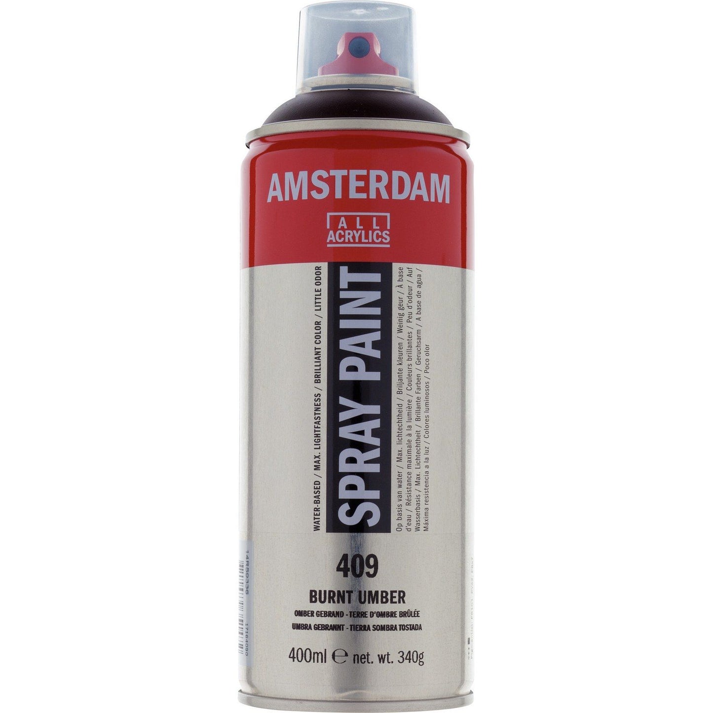 Amsterdam all acrylics amsterdam • spray paint omber gebrand 409 400ml