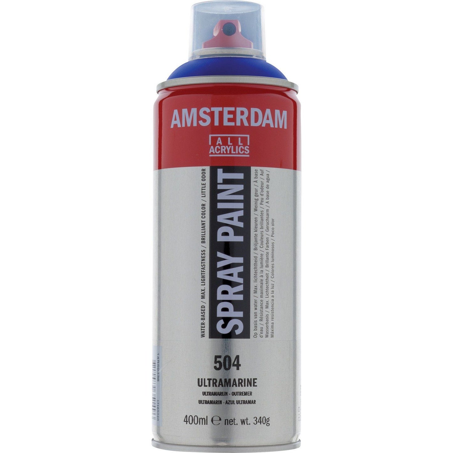 Amsterdam all acrylics amsterdam • spray paint ultramarijn 504 400ml