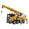 Bruder scania super 560r liebherr kraan met licht en geluid 1:16