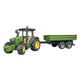Bruder John Deere 5115m con trailer