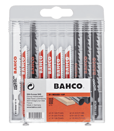 Set di puzzle Bahco mix | 10 parti - 91-misto-10p