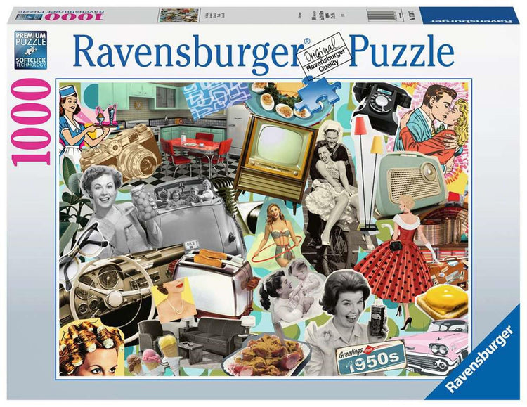 Ravensburger rompecabezas de los años 50 1000pzs