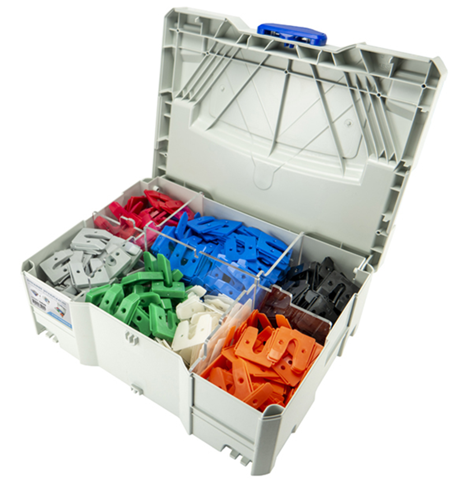 Gb systainer t-loc ii con 7 misure di piastre di riempimento in plastica | 1 pezzo - 17434812
