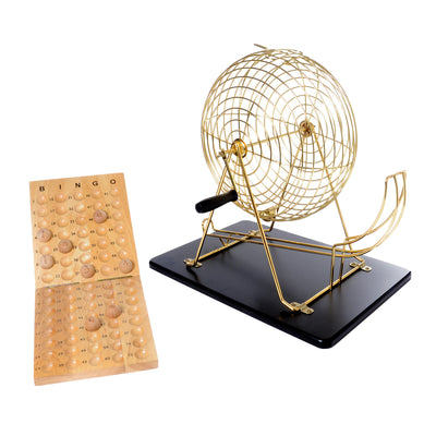 Carrete de bingo de lotería de metal Longfield