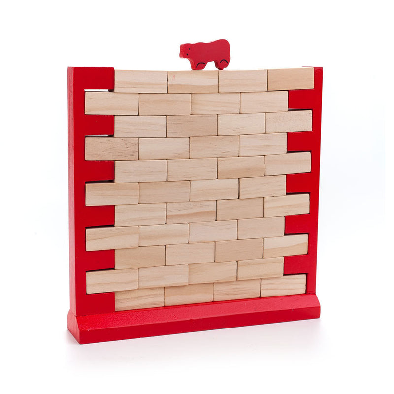 Muro di caduta del gioco di bilanciamento in legno