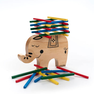 Gioco di equilibrio in legno Elefante