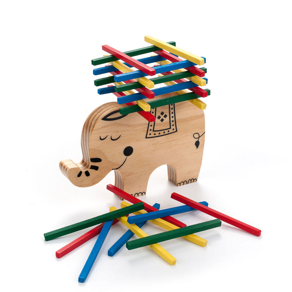 Gioco di equilibrio in legno Elefante