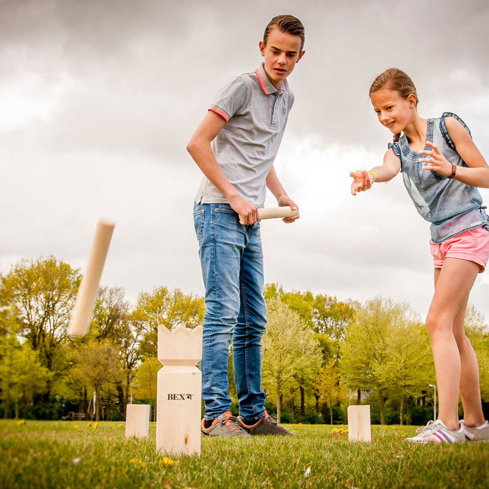 Kubb original rubberhout