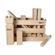 Kubb in houten kist - afbeelding 1