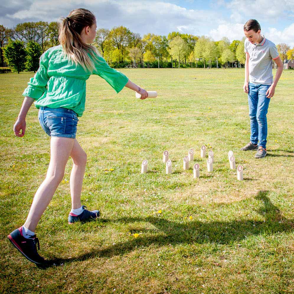 Número de kubb madera de goma original