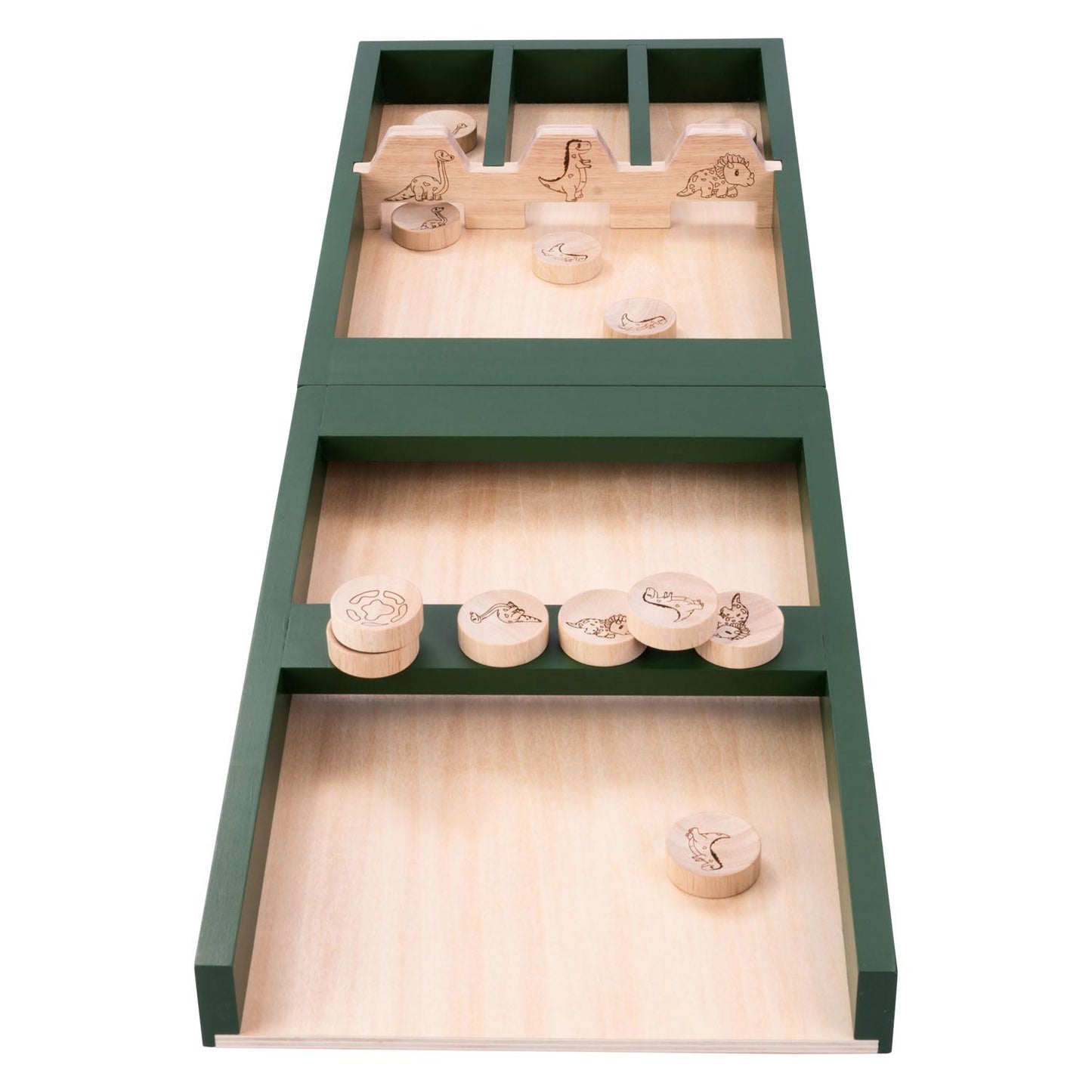 Shuffleboard per bambini in legno, 80 cm