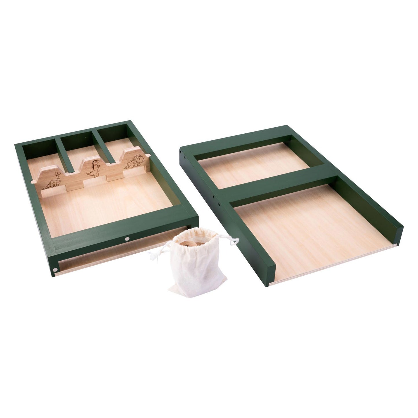 Shuffleboard per bambini in legno, 80 cm