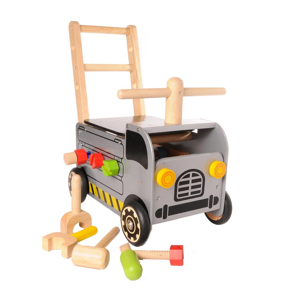 I'm Toy Run Push Wagon Construction
