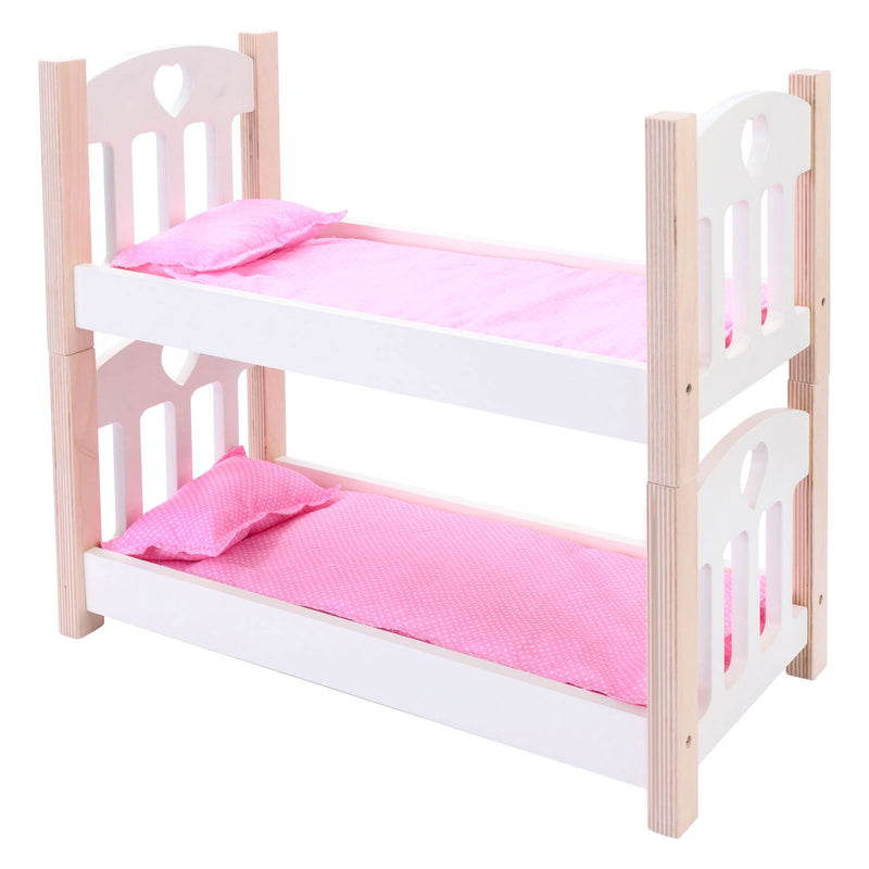 Bambole Bunkingbed Pink White