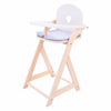 Silla de muñeca blanca